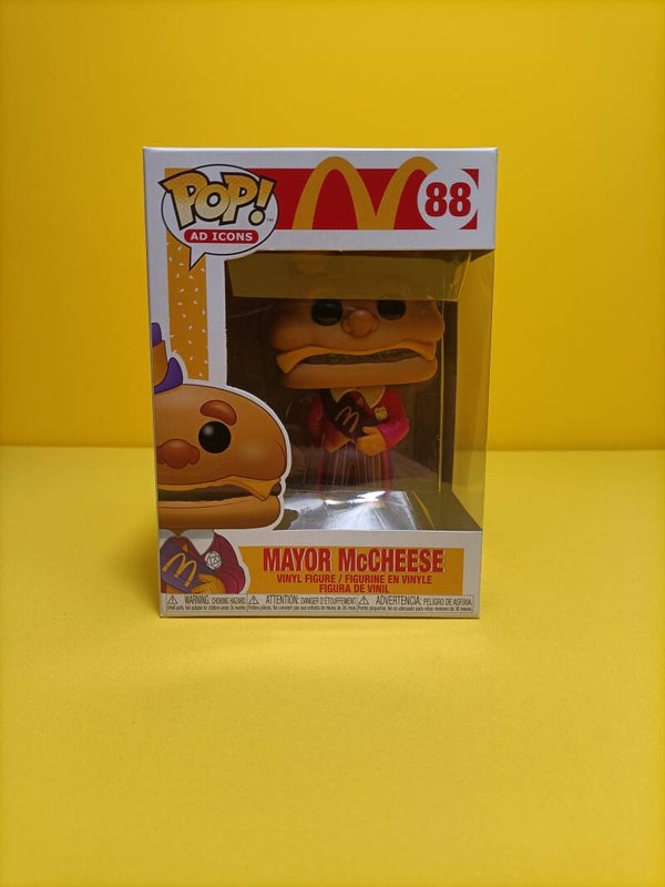 Funko Pop 88 Mayor McCheese - Ad Icons McDonalds
