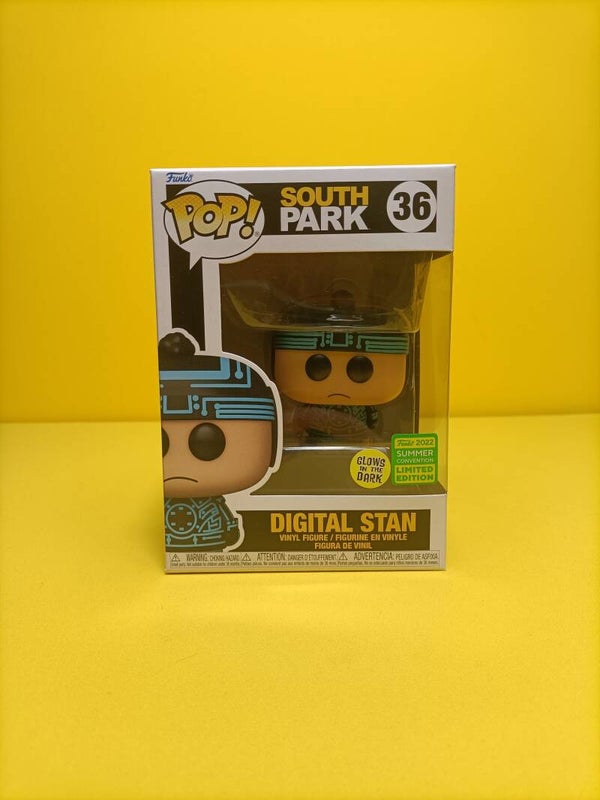 Television Funko Pop 36 Digital Stan (Glows in the Dark) (2022 Summer Convention) - South Park