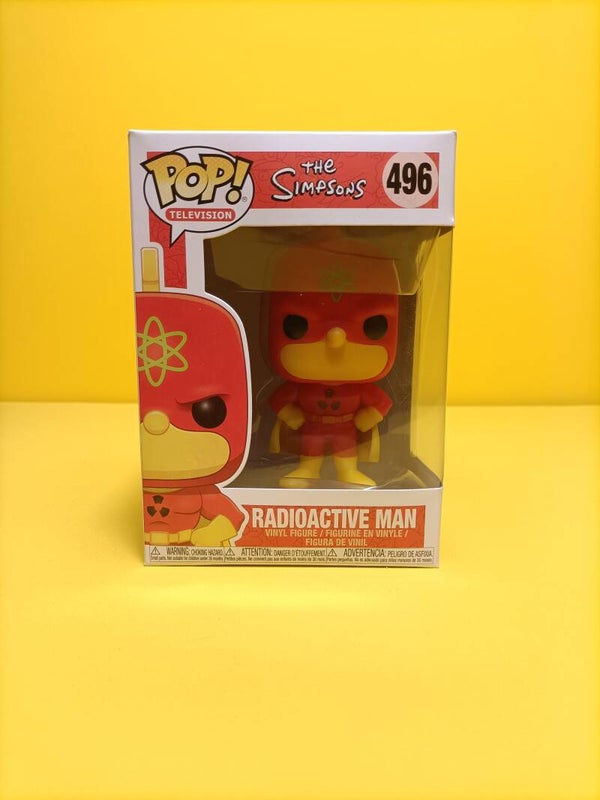 Television Funko Pop 496 Radioactive Man - The Simpsons