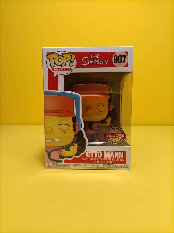 Television Funko Pop 907 Otto Mann - The Simpsons