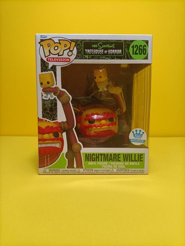 Television Funko Pop 1266 Nightmare Willie (Funko Exclusive) (6 Inch Pop) - The Simpsons Treehouse of Horror