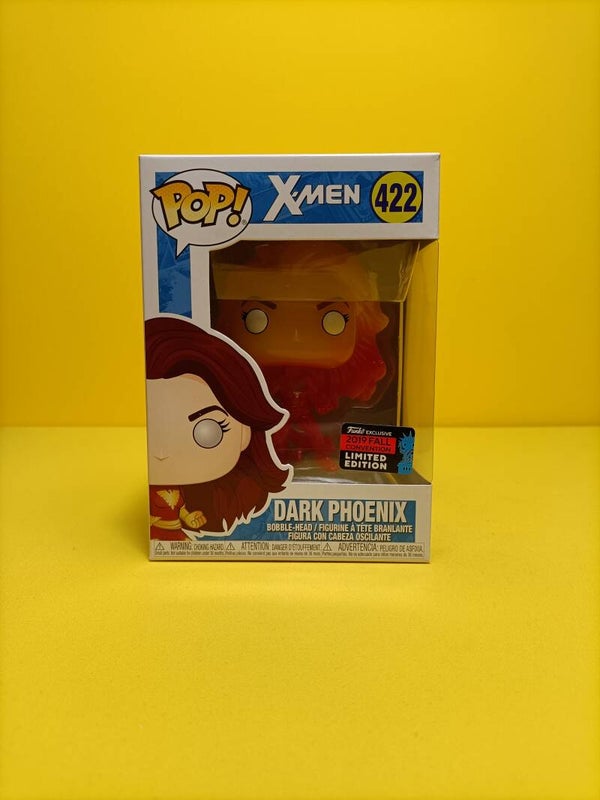 Funko Pop 422 Dark Phoenix (Action Pose) (Orange) (2019 Fall Convention) - Marvel X-Men