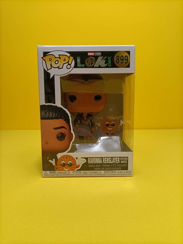 Funko Pop 899 Ravonna Renslayer with Miss Minutes - Marvel Studio's Loki
