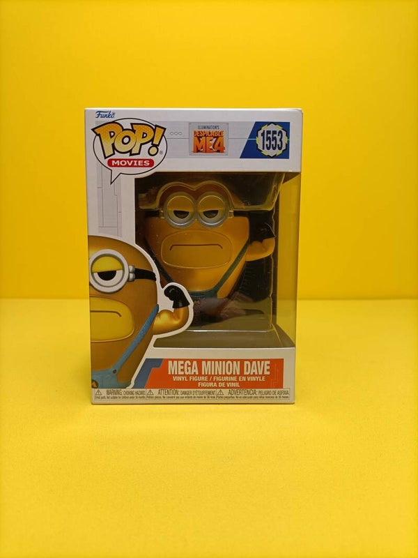 Movies Funko Pop 1553 Mega Minion Dave - Minions / Despicable Me