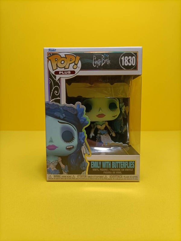 Movies Funko Pop Plus 1830 Emily with Butterflies - Tim Burton's Corps Bride