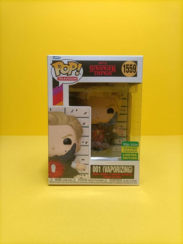 Television Funko Pop 1559 001 (Vaporizing) (2024 Summer Convention) - Stranger Things