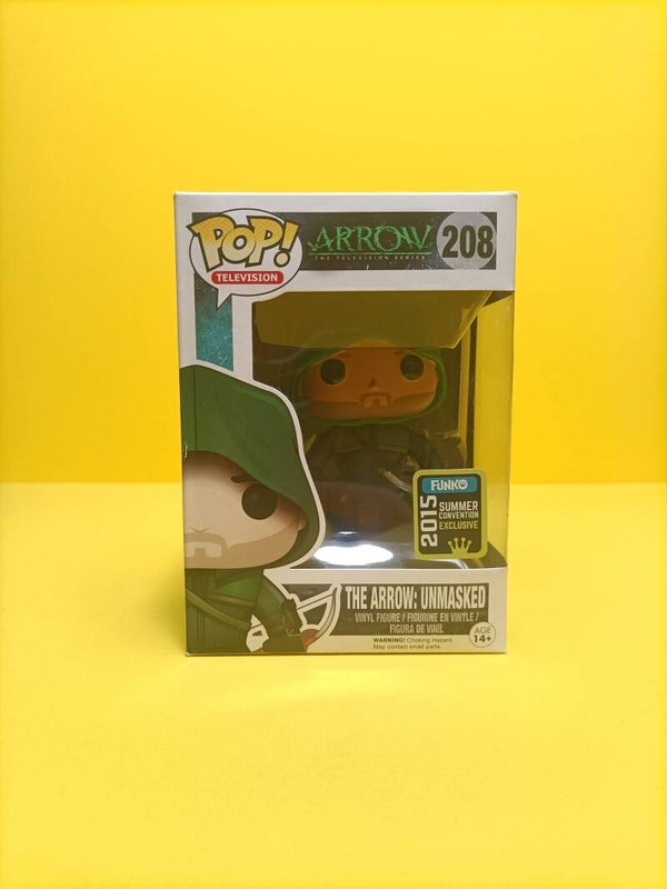 Television Funko Pop 208 The Arrow: Unmasked (2015 Summer Convention) - DC Comics Arrow