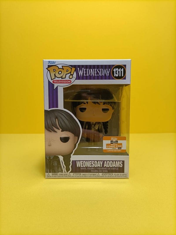 Television Funko Pop 1311 Wednesday Addams (Metallic) (2023 Dutch Comic Con) - The Addams Family