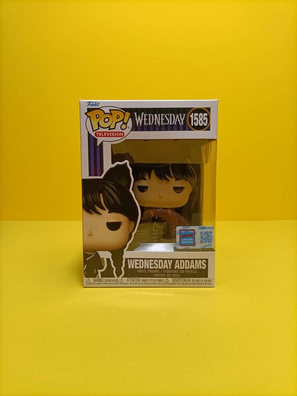 Television Funko Pop 1585 Wednesday Addams (Poe Cup) (2024 New York Comic Con) - The Addams Family