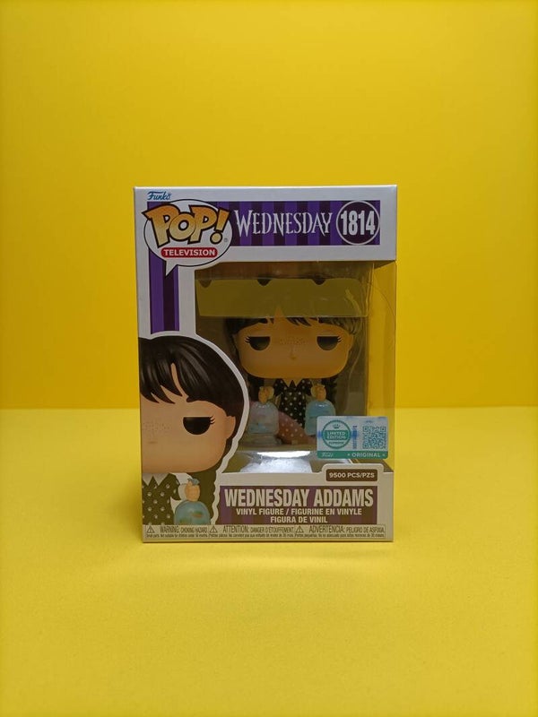 Television Funko Pop 1814 Wednesday Addams (with Piranhas) (Limited 9.500 pieces) (Supreme Limited Edition) - The Addams Family
