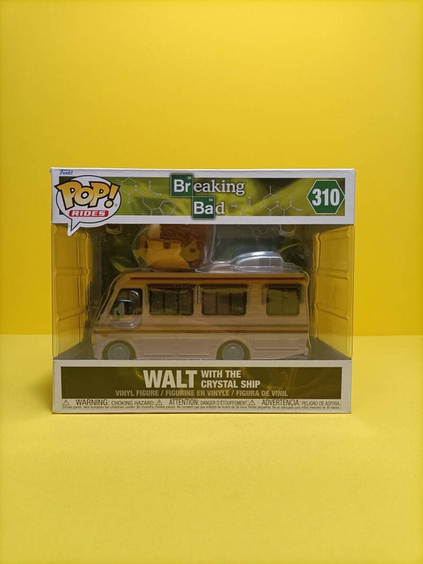 Television Funko Pop Rides 310 Walt with the Crystal Ship - Breaking Bad