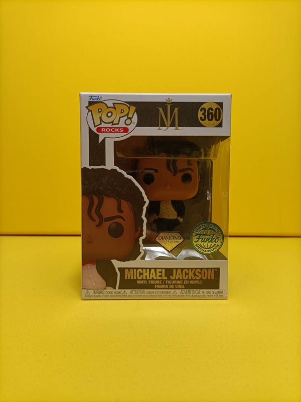 Rocks Funko Pop 360 Michael Jackson (Billie Jean)(Diamond) (Special Edition) - Michael Jackson