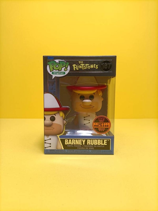 Animation Funko Pop 167 Barney Rubble (NFT Release) (Limited 1.800 Pieces) - The Flintstones