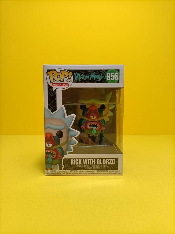Animation Funko Pop 956 Rick with Glorzo - Rick and Morty