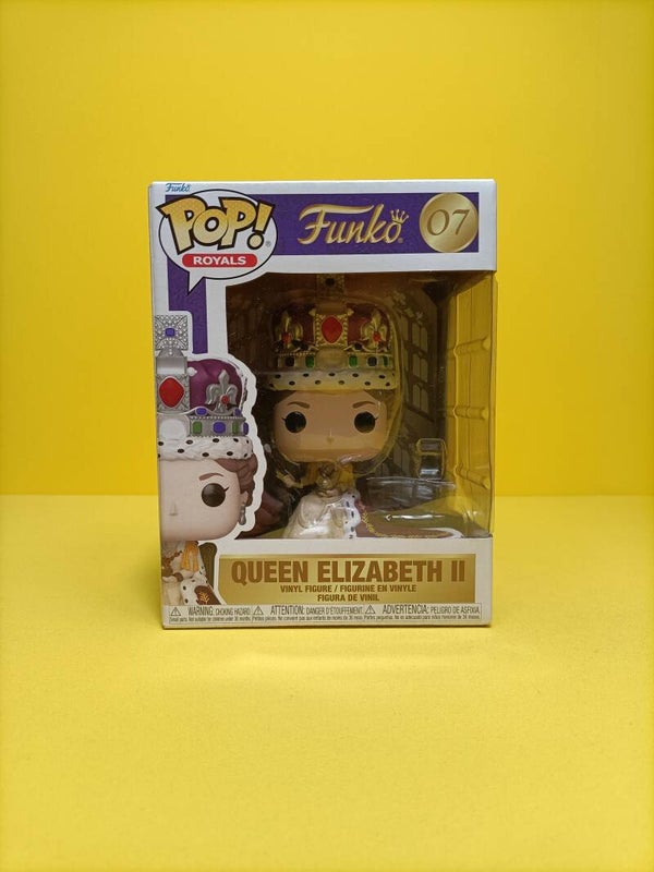 Overige Funko Pop 07 Queen Elizabeth II - Royals
