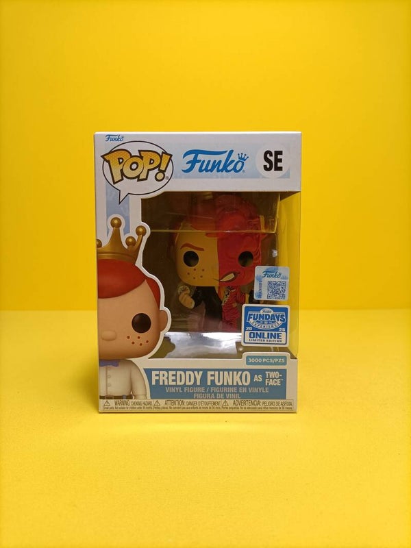 Funko Pop SE Freddy Funko as Two-Face (2025 Fundays Experience) (Limited 3.000 Pieces) - Freddy Funko DC Comics