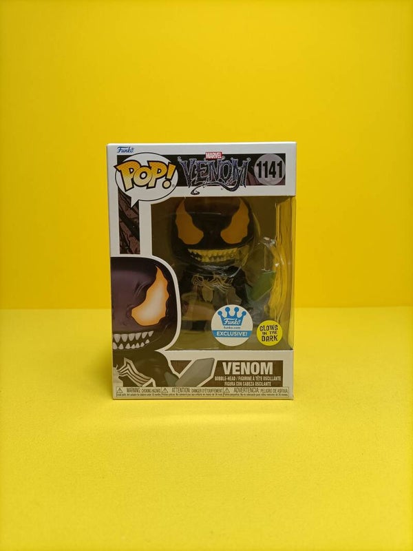 Funko Pop 1141 Venom (with Weapons) (Glows in the Dark) (Funko Exclusive) - Marvel Venom
