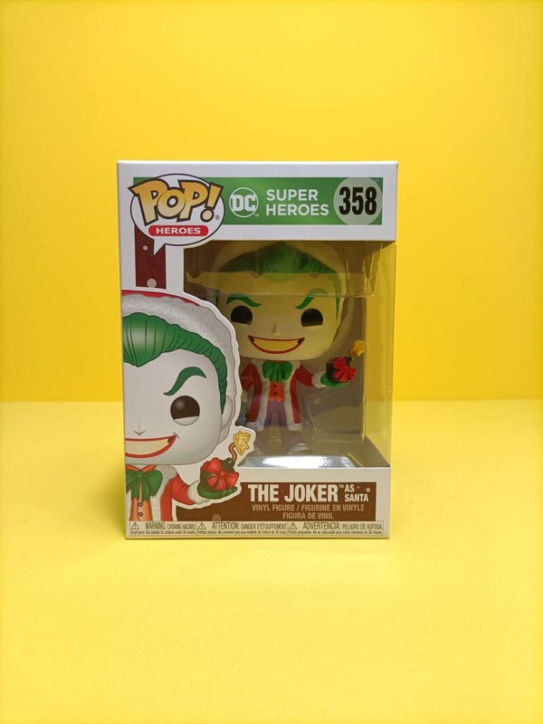 Funko Pop 358 The Joker as Santa - DC Comics Super Heroes
