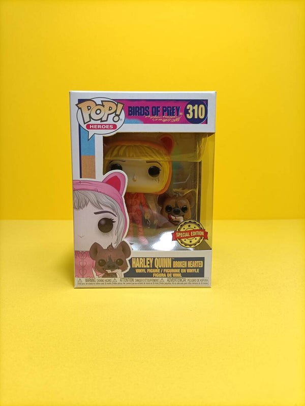 Funko Pop 310 Harley Quinn (Broken Hearted) (Special Edition) - DC Comics Harley Quinn Birds of Prey