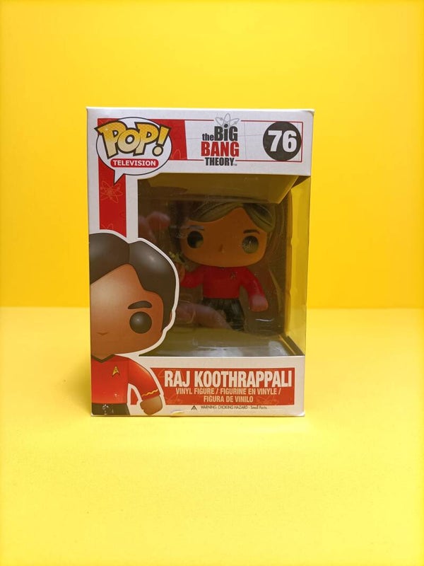 Television Funko Pop 76 Raj Koothrappali - The Big Bang Theory