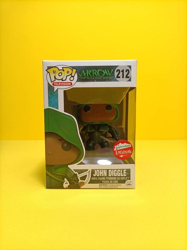Television Funko Pop 212 John Diggle (Fugitive Exclusive) - DC Comics Arrow
