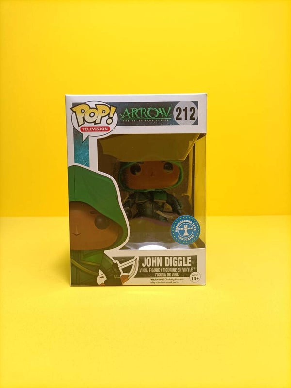 Television Funko Pop 212 John Diggle (Underground Toys) - DC Comics Arrow