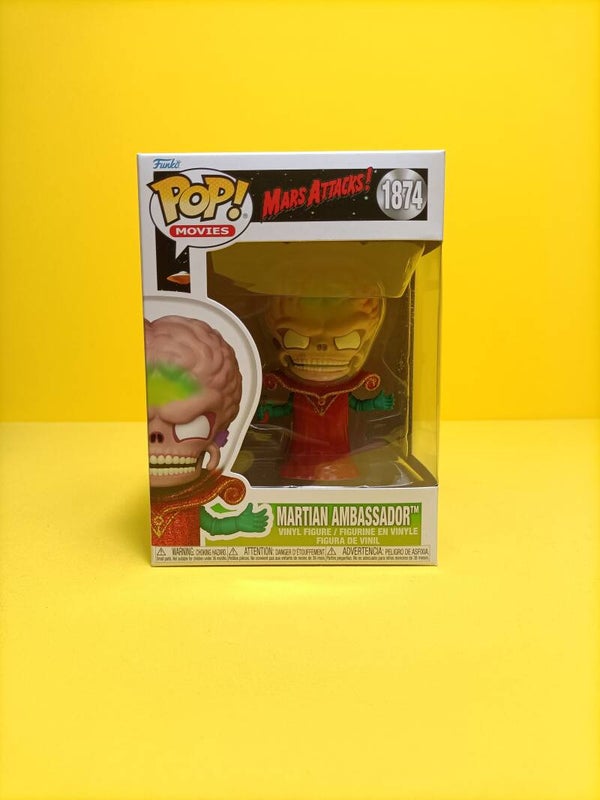 Movies Funko Pop 1874 Martian Ambassador - Mars Attack!