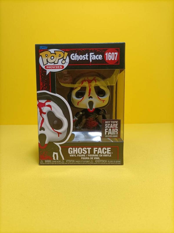 Movies Funko Pop 1607 Ghost Face (Bloody) (Hot Topic Scare Fair Exclusive) - Scream