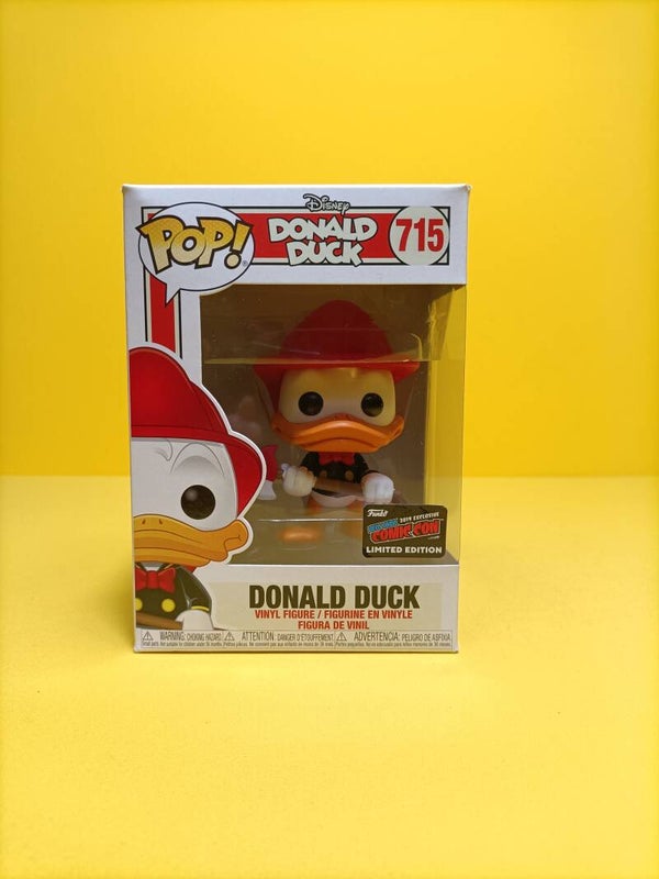 Funko Pop 715 Donald Duck (Firefighter) (2019 New York Comic Con) - Disney