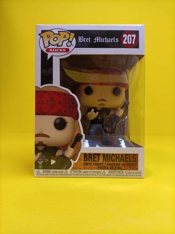 Rocks Funko Pop 207 Bret Michaels - Bret Michaels