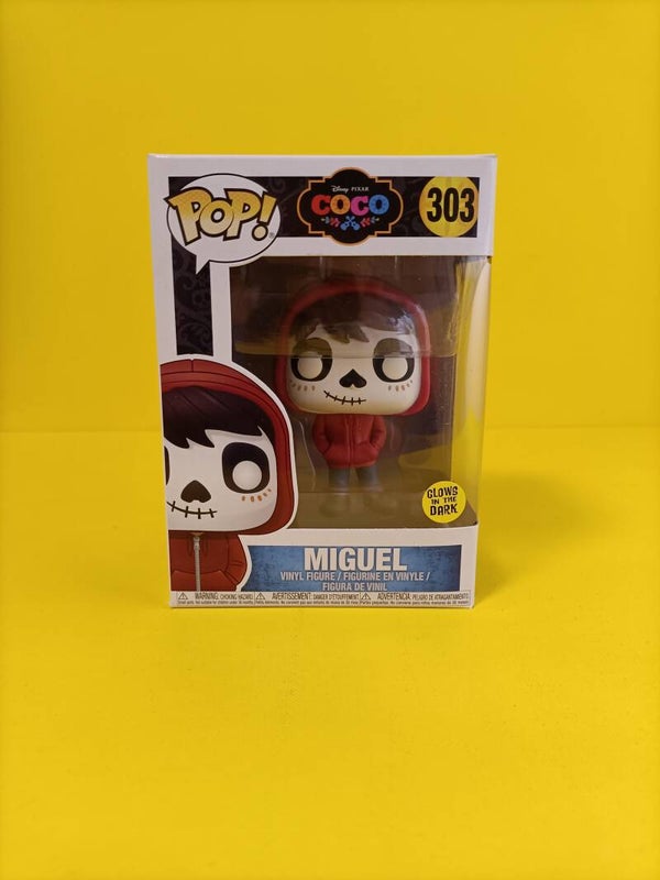 Funko Pop 303 Miguel (Glows in the Dark) - Disney Coco