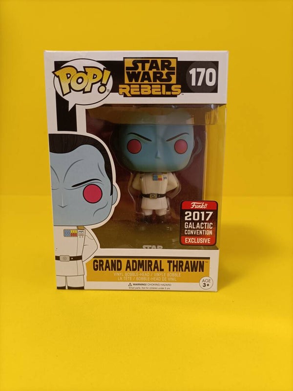 Movies Funko Pop 170 Grand Admiral Thrawn (2017 Galactic Convention) - Star Wars Rebels