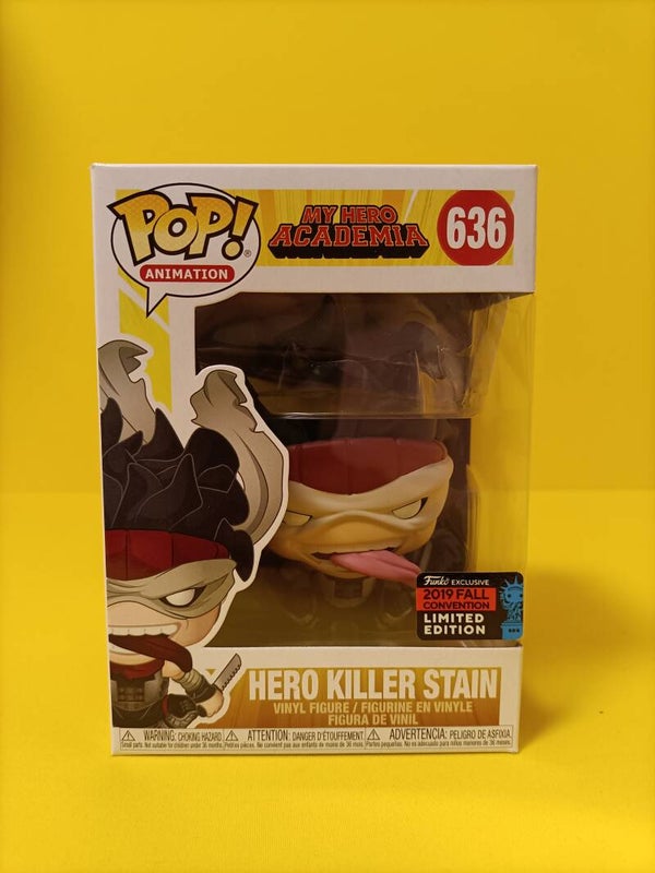 Funko Pop 636 Hero Killer Stain (2019 Fall Convention) - My Hero Academia