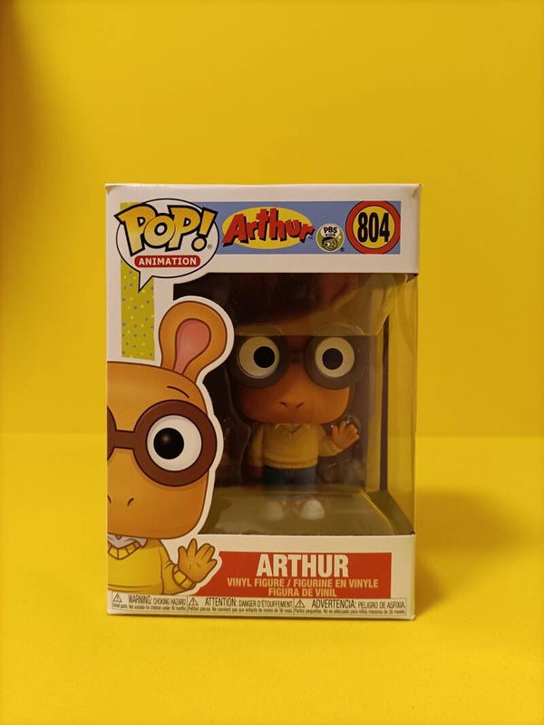 Animation Funko Pop 804 Arthur Read - Arthur (Boxdamage)
