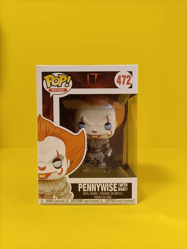 Movies Funko Pop 472 Pennywise (with Boat) (Blue Eyes) - IT