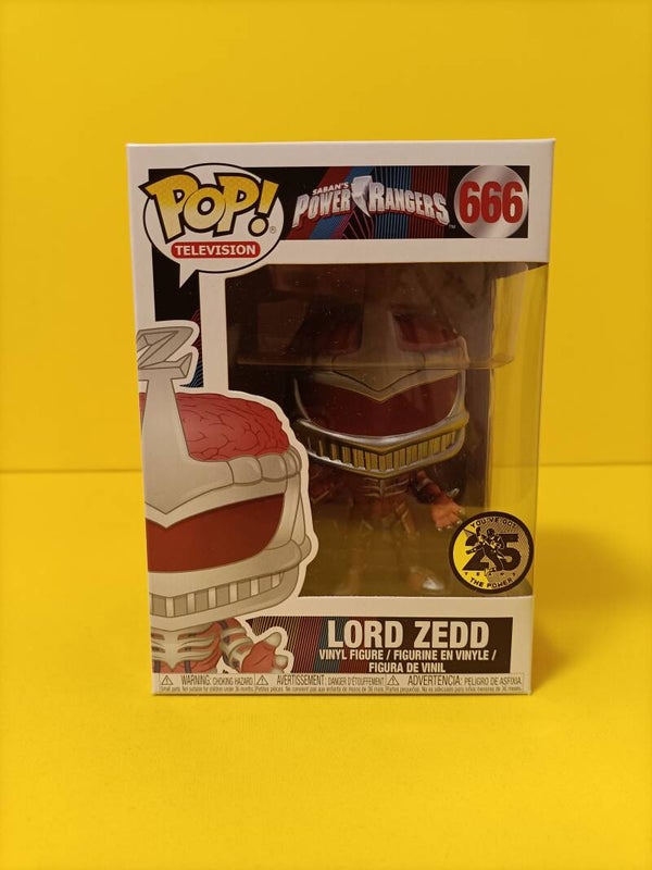 Television Funko Pop 666 Lord Zedd - Mighty Morphin Power Rangers