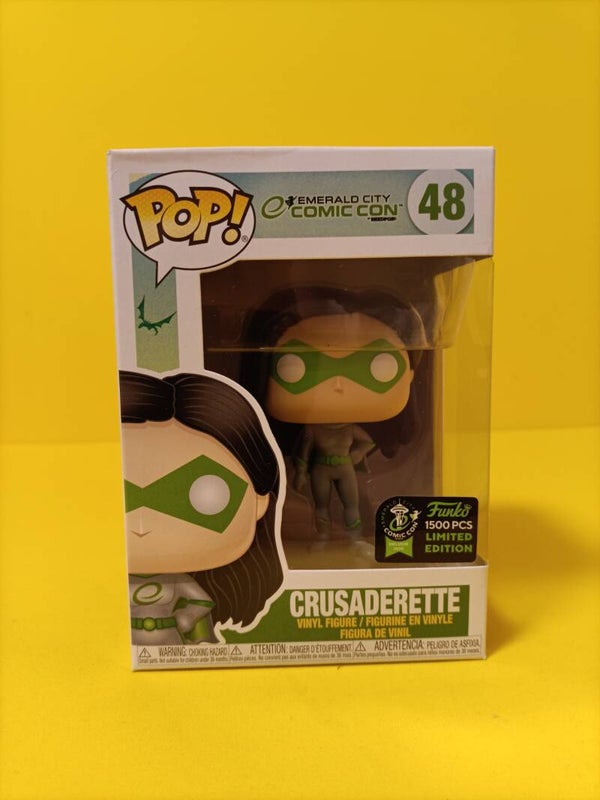 Overige Funko Pop 48 Crusadarette (2020 Emerald City Comic Con) (Limited 1500 Pieces) - Emerald City Comic Con