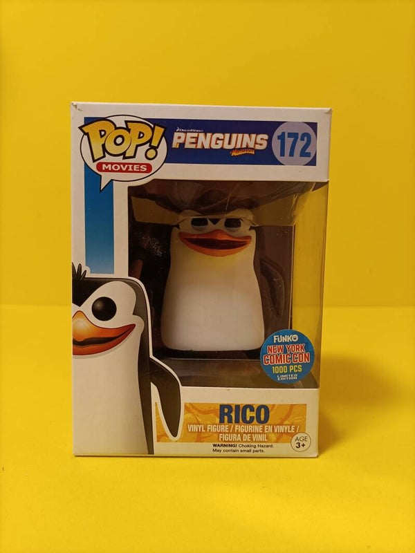 Movies Funko Pop 172 Rico (New York Comic Con (Limited 1000 Pieces) - Penguins