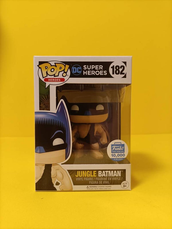 Funko Pop 182 Jungle Batman (Funko Shop) (Limited 10.000 Pieces) - DC Comics Superheroes