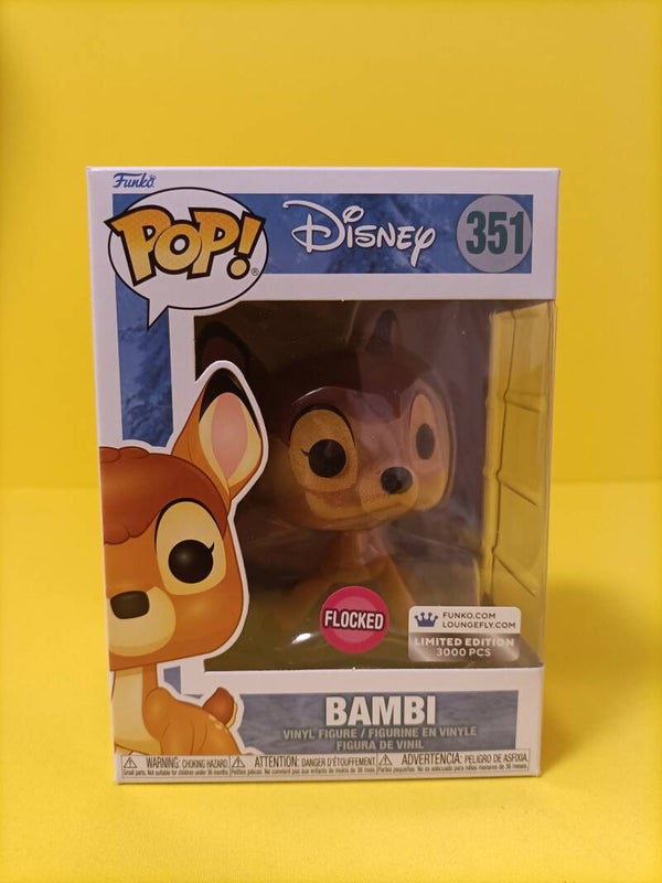 Funko Pop 351 Bambi (Flocked) (Loungefly Limited Edition 3.000 Pieces) - Disney Bambi
