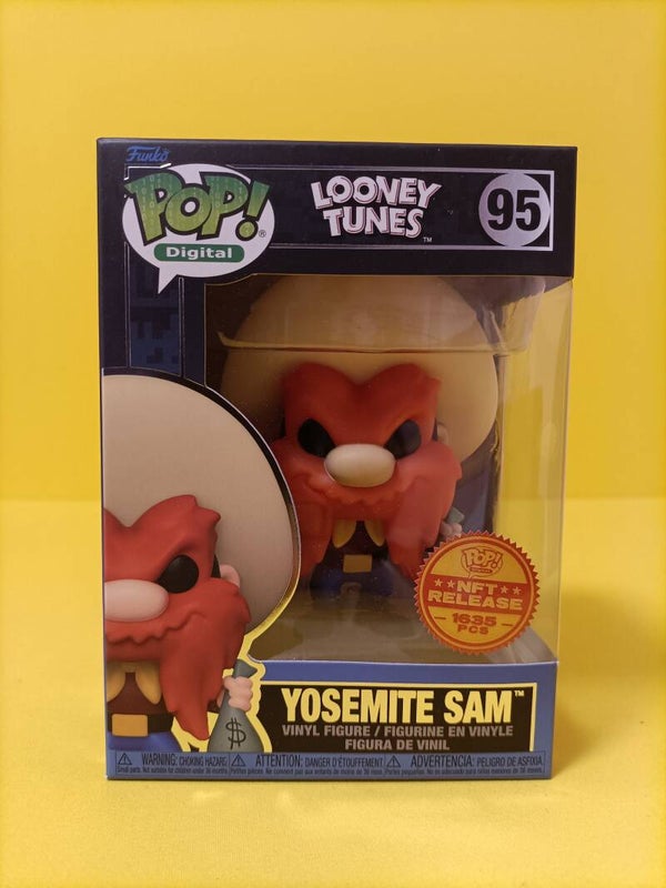Animation Funko Pop 95 Yosemite Sam (NFT Release) (Limited 1635 Pieces) - Looney Tunes