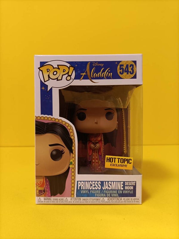 Funko Pop 543 Princess Jasmine (Desert Moon) (Hot Topic Exclusive) - Disney Aladdin