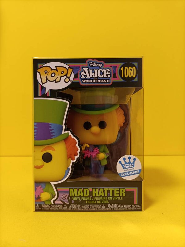 Funko Pop 1060 Mad Hatter (Blacklight) - Disney Alice in Wonderland