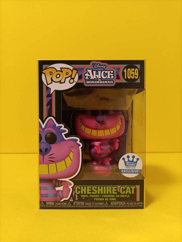 Funko Pop 1059 Cheshire Cat (Blacklight) - Disney Alice in Wonderland