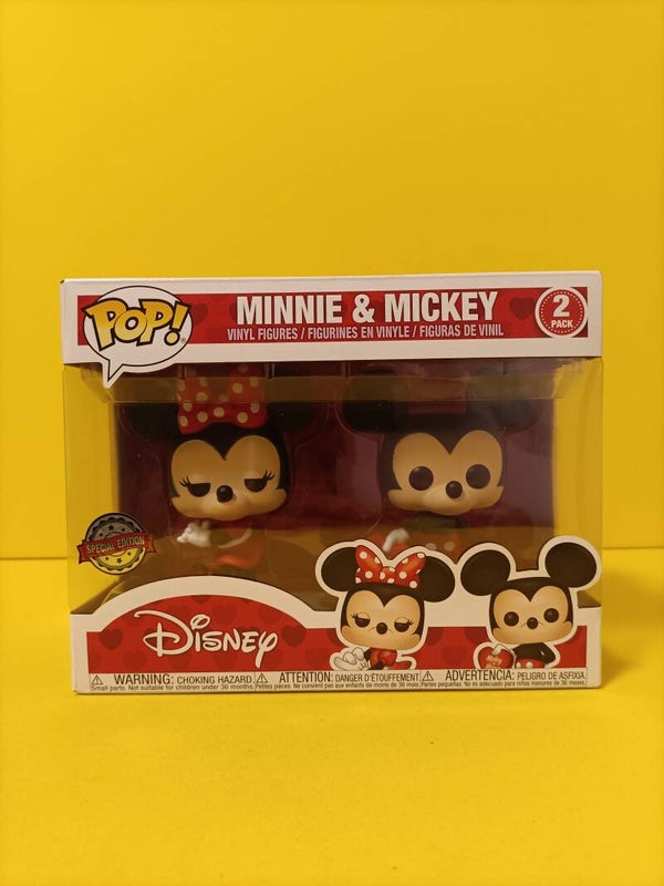 Funko Pop 2-Pack Minnie & Mickey Mouse - Disney