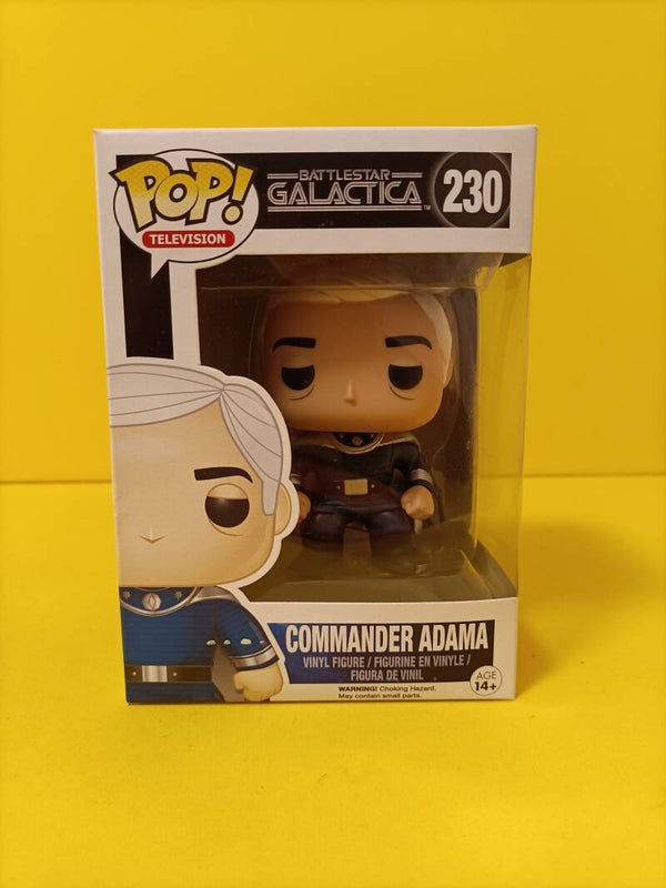 Funko Pop 230 Commander Adama - Battlestar Galactica