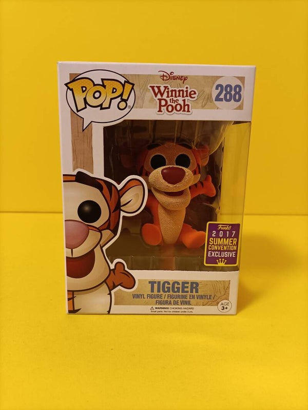 Funko Pop 288 Tigger (Flocked) (2017 Summer Convention) - Disney Winnie the Pooh