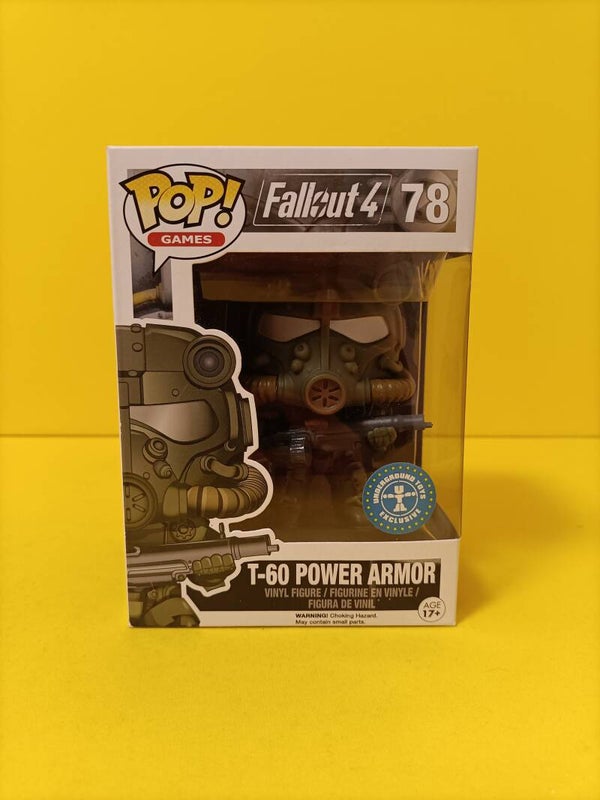 Games Funko Pop 78 T-60 Power Armor (Green) (Underground Exclusive) - Fallout 4