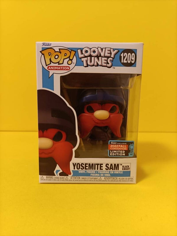 Funko Pop 1209 Yosemite Sam (Black Knight) (2022 Fall Convention) - Looney Tunes