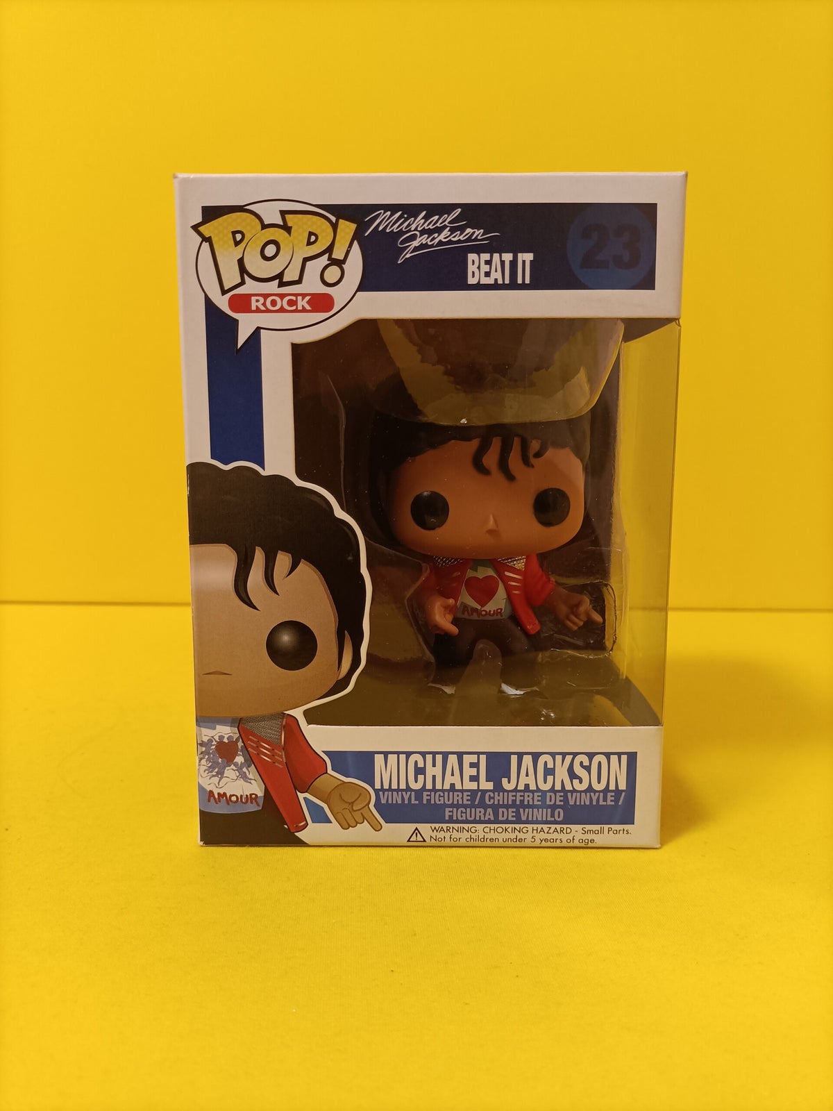 Funko Pop! Rocks: Michael Jackson - MJ - (lean) - Vinyl figuur om te verzamelen - Cadeau-idee - Officiële producten - Speelgoed voor kinderen en volwassenen - Music Fans : Michael Jackson